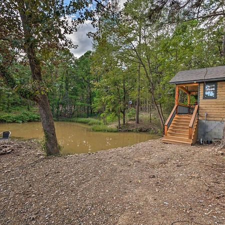 Romantic Broken Bow Cabin With Jacuzzi And Fire Pit! Bagian luar foto
