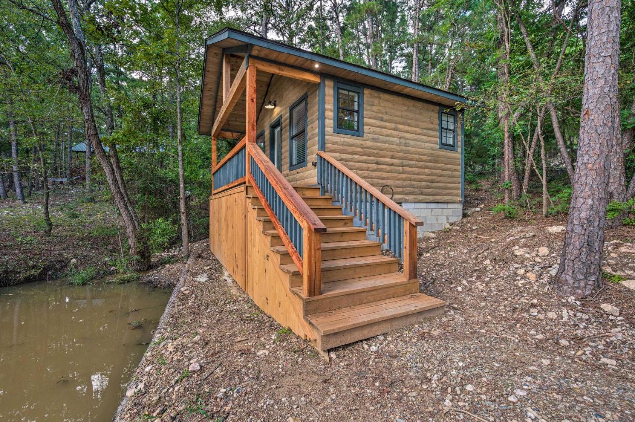 Romantic Broken Bow Cabin With Jacuzzi And Fire Pit! Bagian luar foto